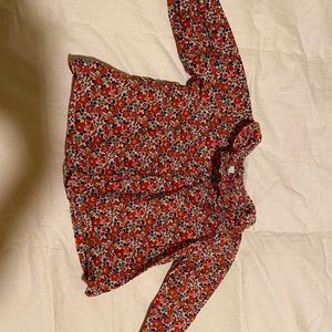 Excellent Condition Liberty Print Blouse by Jacadi 6M